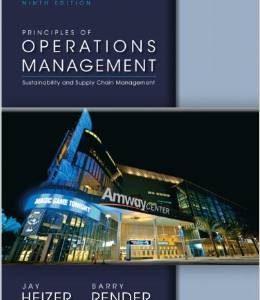 Testbook Solutions Principles of operations management 9th Edition Jay Heizer