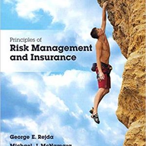 Testbook Solutions Principles of Risk Management and Insurance 13th Edition by George E. Rejda