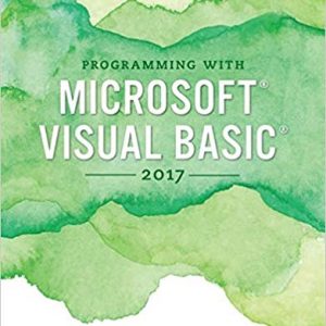 Solutios Manual for Programming with Microsoft Visual Basic 2017 8th Edition by Diane Zak