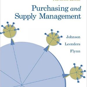 Solutions Manual for Purchasing and Supply Management 14th Edition by P. Fraser Johnson