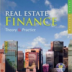 Testbook Solutions Real Estate Finance Theory and Practice 6th Edition by Terrence M. Clauretie