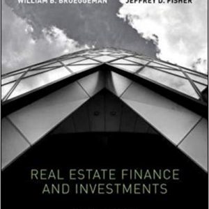 Testbook Solutions Real Estate Finance and Investments 14th Edition by William Brueggeman