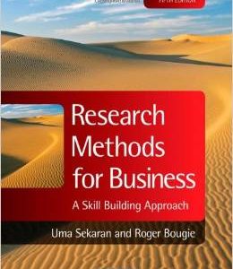 Testbook Solutions Research Methods for Business A Skill Building Approach 5th Edition Uma Sekaran