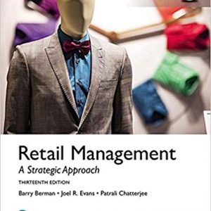 Testbook Solutions Retail Management Global Edition 13th edition by Joel R. Evans