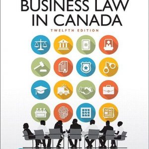 Solution Manual Revel for Business Law in Canada 12th Canadian Edition by Richard A. Yates