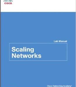 Testbook Solutions Scaling Networks Lab Manual 1st Edition Cisco Networking