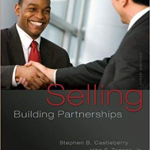 Solutios Manual for Selling Building Partnerships 9th Edition by Stephen B Castleberry