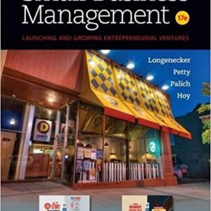 Solutions Manual for Small Business Management 17th Edition by Justin G. Longenecker