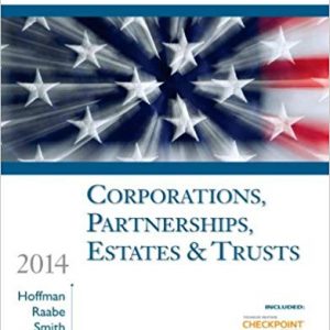 Solutions Manual for South Western Federal Taxation 2014 Corporations Partnerships Estates and Trusts 37th Edition by William H. Hoffman