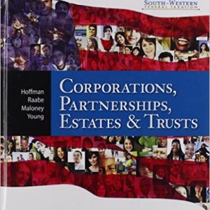 Testbook Solutions South Western Federal Taxation 2016 Corporations Partnerships 39th Edition Hoffman