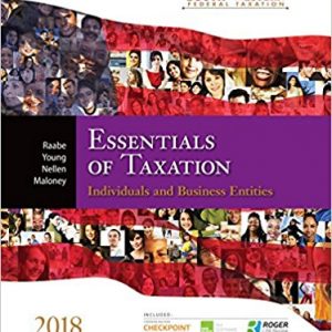 Testbook Solutions South Western Federal Taxation 2018 Individuals and Business Entities 21st Edition William Raabe