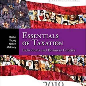 Testbook Solutions South Western Federal Taxation 2019 Essentials of Taxation Individuals and Business Entities 22nd Edition by William A. Raabe