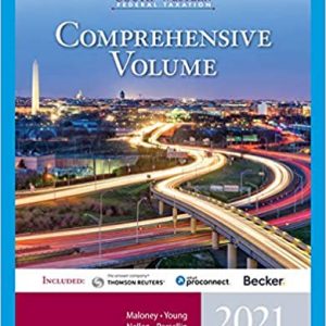 Solution Manual South Western Federal Taxation 2021 Comprehensive 44th Edition by David M. Maloney