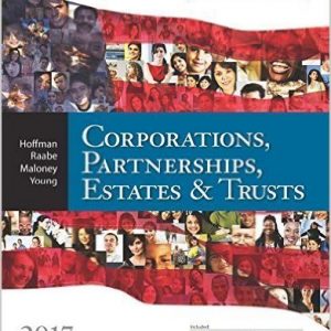 Testbook Solutions South Western Federal Taxation Corporation Partnerships 40th Edition Hoffman