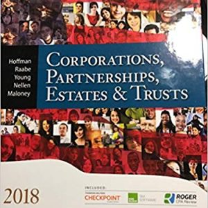 Solutions Manual for South western Federal Taxation 2018 Corporations Partnerships Estates and Trusts 41st Edition by William H. Hoffman