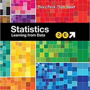 Solutios Manual for Statistics Learning from Data 2nd Edition by Roxy Peck