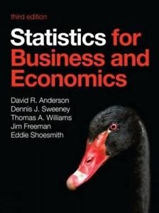 Testbook Solutions Statistics for Business and Economics 3rd Edition David Anderson