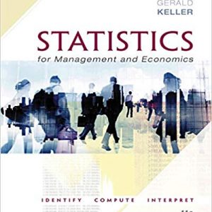 Solutions Manual for Statistics for Management and Economics 11th Edition by Gerald Keller