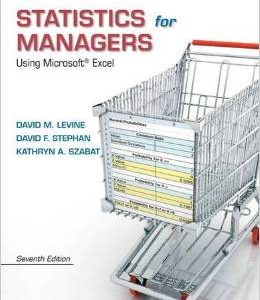 Testbook Solutions Statistics for Managers Using Microsoft Excel 7th Edition David Levine