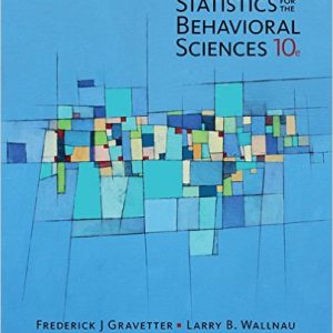 Testbook Solutions Statistics for The Behavioral Sciences 10th Edition Frederick J Gravetter