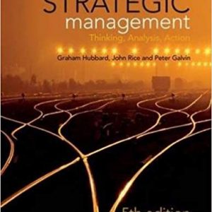 Solutions Manual for Strategic Management 5th Edition by Graham Hubbard