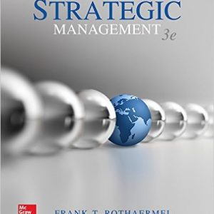 Testbook Solutions Strategic Management Concepts 3rd Edition Frank Rothaermel