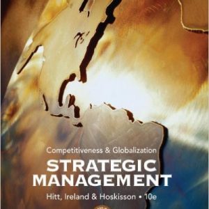 Testbook Solutions Strategic Management Concepts and Cases Competitiveness 10th Edition Michael Hitt