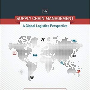 Testbook Solutions Supply Chain Management A Logistics Perspective 10th Edition by John J. Coyle