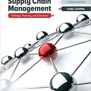 Testbook Solutions Supply Chain Management Strategy Planning and Operation 7th Edition by Sunil Chopra