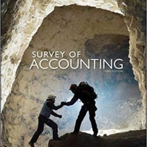 Solution Manual Survey of Accounting 3rd Edition by Thomas Edmonds