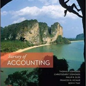 Testbook Solutions Survey of Accounting 4th Edition by Thomas P Edmonds