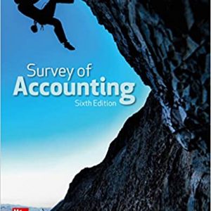 Solution Manual Survey of Accounting 6th Edition by Thomas Edmonds