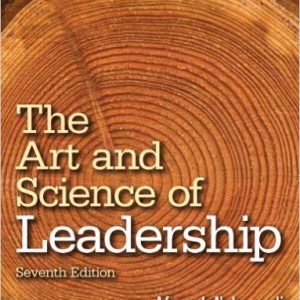 Testbook Solutions The Art and Science of Leadership 7th Edition Afsaneh Nahavandi