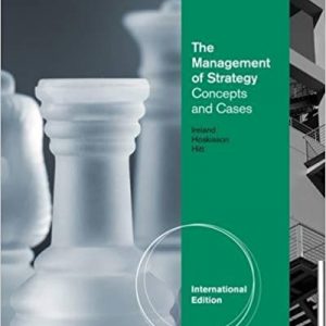 Testbook Solutions The Management of Strategy Concepts and Cases International 10th Edition Hitt