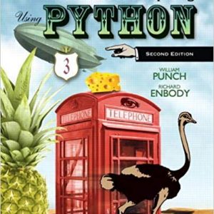 Solutios Manual for The Practice of Computing Using Python 2nd Edition by William F. Punch