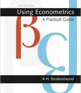 Testbook Solutions Using Econometrics A Practical Guide 6th Edition Studenmund