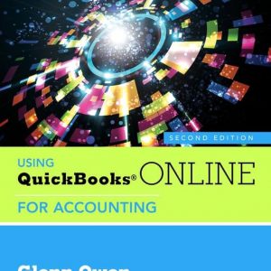 Solution Manual Using QuickBooks Online for Accounting 2nd Edition by Glenn Owen