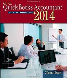 Testbook Solutions Using Quickbooks Accountant 2014 13th Edition wen Allan