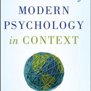 Test Bank A History of Modern Psychology in Context 1st Edition by Wade Pickren