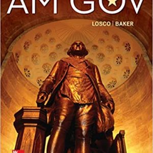 Test Bank AM GOV 2019 2020 6th Edition by Joseph Losco