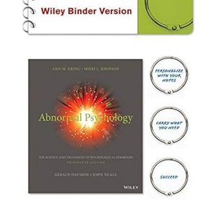 Test Bank Abnormal Psychology The Science and Treatment of Psychological Disorders 13th Edition by Kring