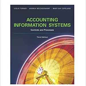 Test Bank Accounting Information Systems Controls and Processes 3rd Edition Controls and Processes by Leslie Turner