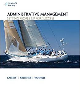 Test Bank Administrative Management Setting People Up for Success 1st Edition by Susie VanHuss