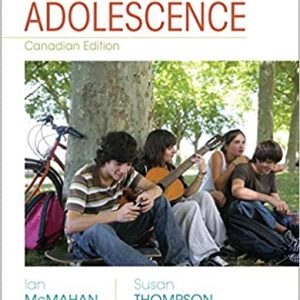 Test Bank Adolescence 1st Canadian Edition by Ian McMahan