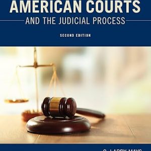 Test Bank American Courts and the Judicial Process 2nd Edition by Mays Fidelie