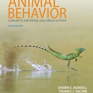 Test Bank Animal Behavior Concepts Methods and Applications 2nd Edition by Shawn E. Nordell