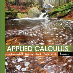 Test Bank Applied Calculus 5th Edition by Deborah Hughes-Hallett