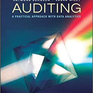 Test Bank Auditing A Practical Approach with Data Analytics 1st Edition by Raymond N. Johnson