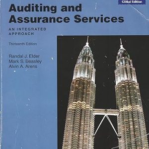 Test Bank Auditing and Assurance Services An Integrated Approach 13th Global Edition by Alvin A Arens