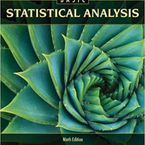 Test Bank Basic Statistical Analysis 9th Edition by Richard C. Sprinthall